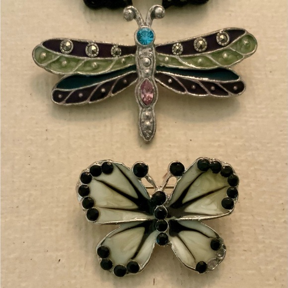 3 vintage 1980’s enamel brooches - Picture 11 of 11